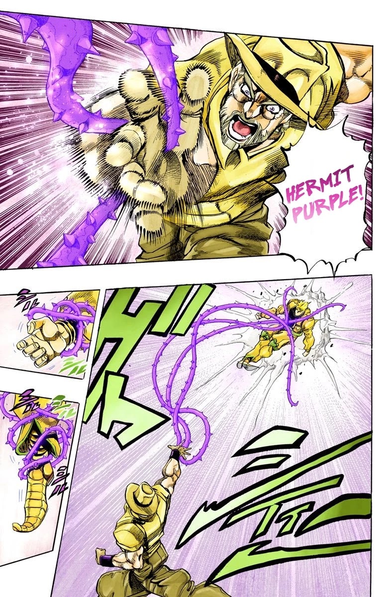 JoJo's Bizarre Adventure Part 3 - Stardust Crusaders (Official Colored) Chapter 141 page 15 - Chapter 141: DIO's World Part 8
