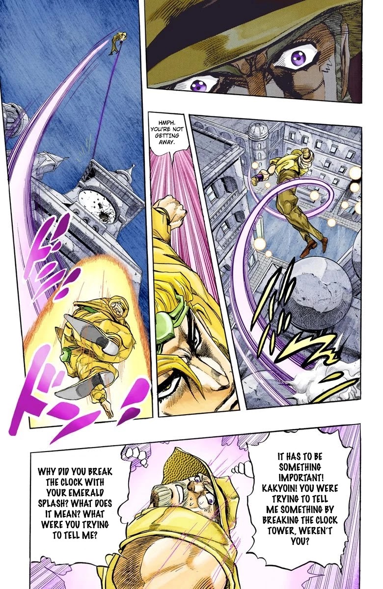 JoJo's Bizarre Adventure Part 3 - Stardust Crusaders (Official Colored) Chapter 141 page 17 - Chapter 141: DIO's World Part 8