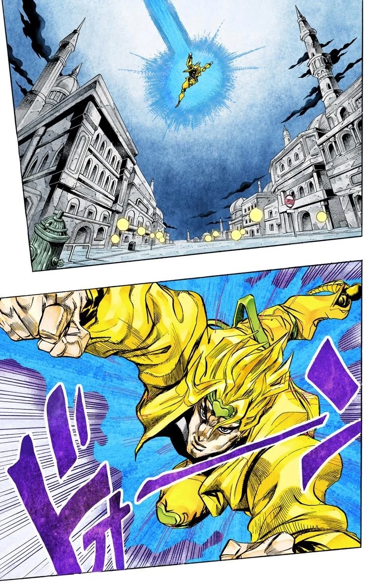 JoJo's Bizarre Adventure Part 3 - Stardust Crusaders (Official Colored) Chapter 142 page 10 - Chapter 142: DIO's World Part 9