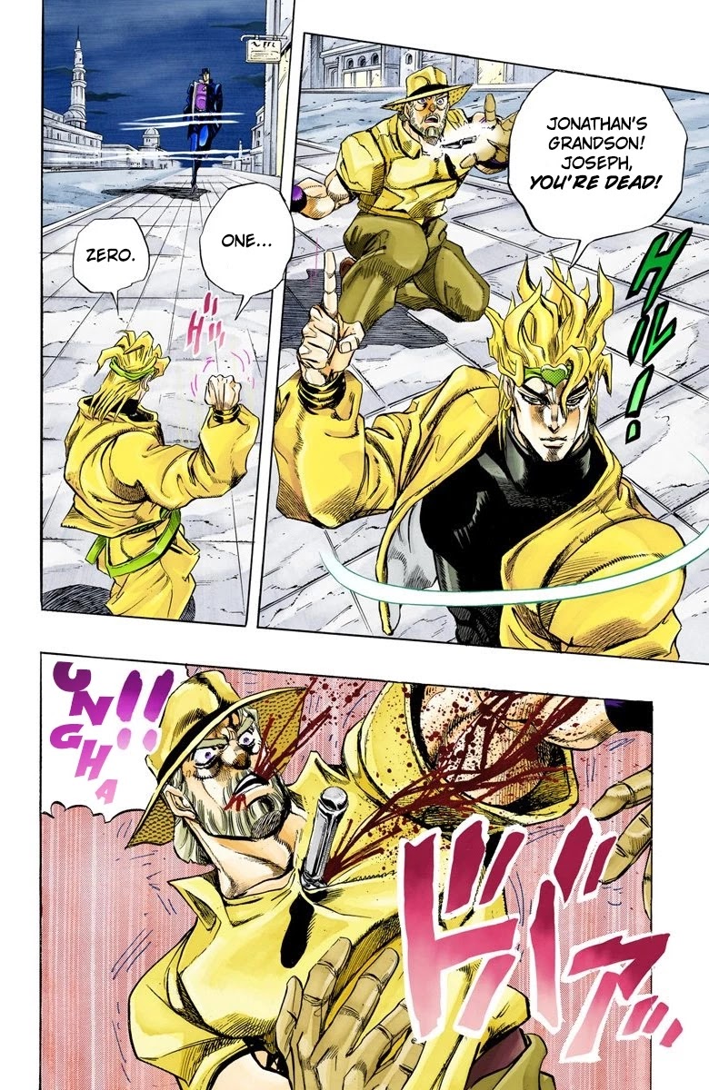 JoJo's Bizarre Adventure Part 3 - Stardust Crusaders (Official Colored) Chapter 142 page 19 - Chapter 142: DIO's World Part 9
