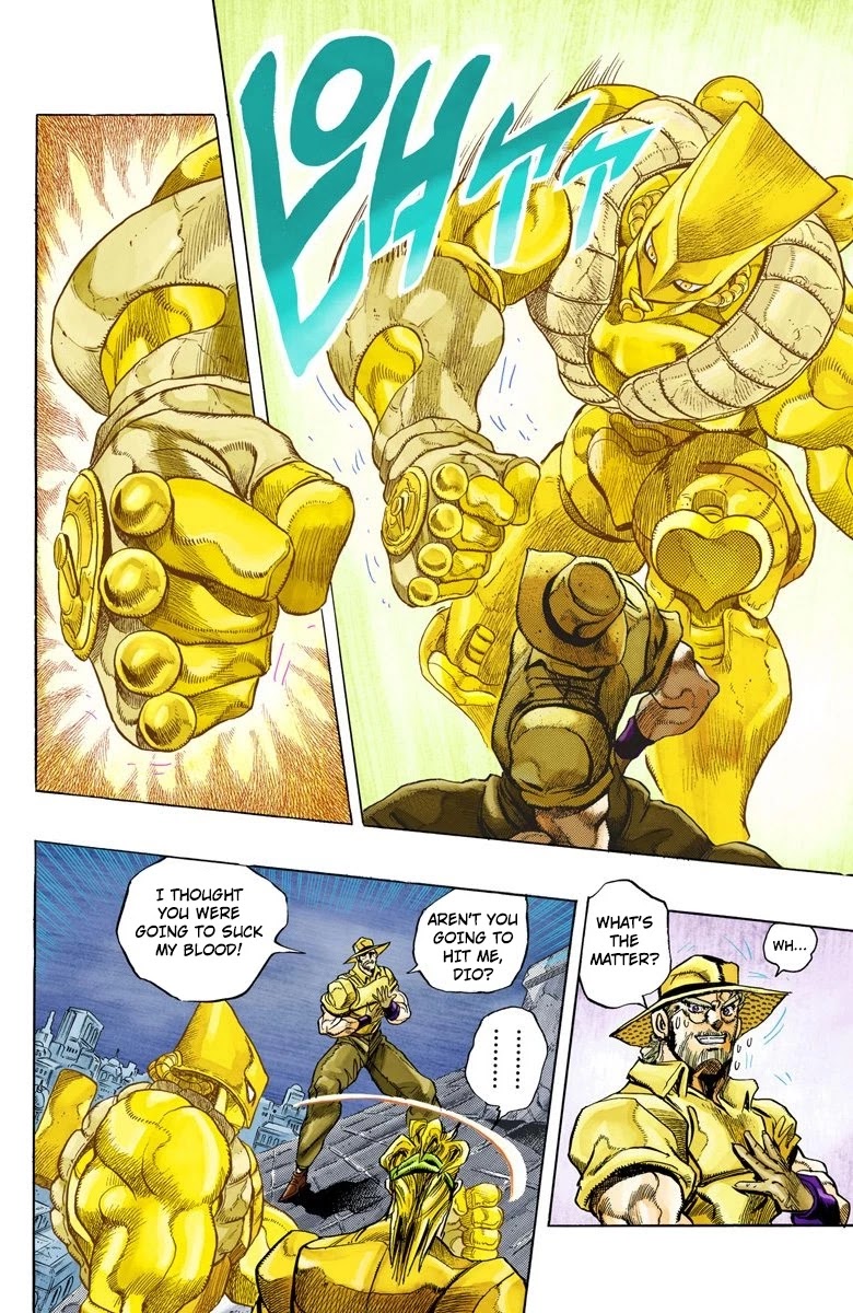JoJo's Bizarre Adventure Part 3 - Stardust Crusaders (Official Colored) Chapter 142 page 5 - Chapter 142: DIO's World Part 9