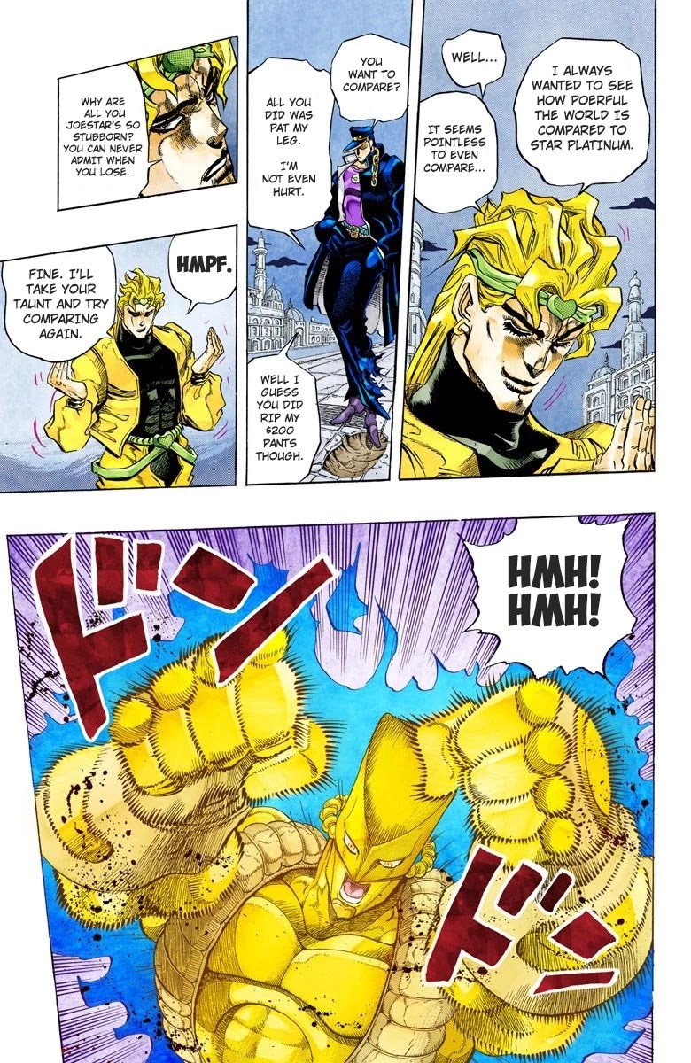 JoJo's Bizarre Adventure Part 3 - Stardust Crusaders (Official Colored) Chapter 143 page 10 - Chapter 143: DIO's World Part 10