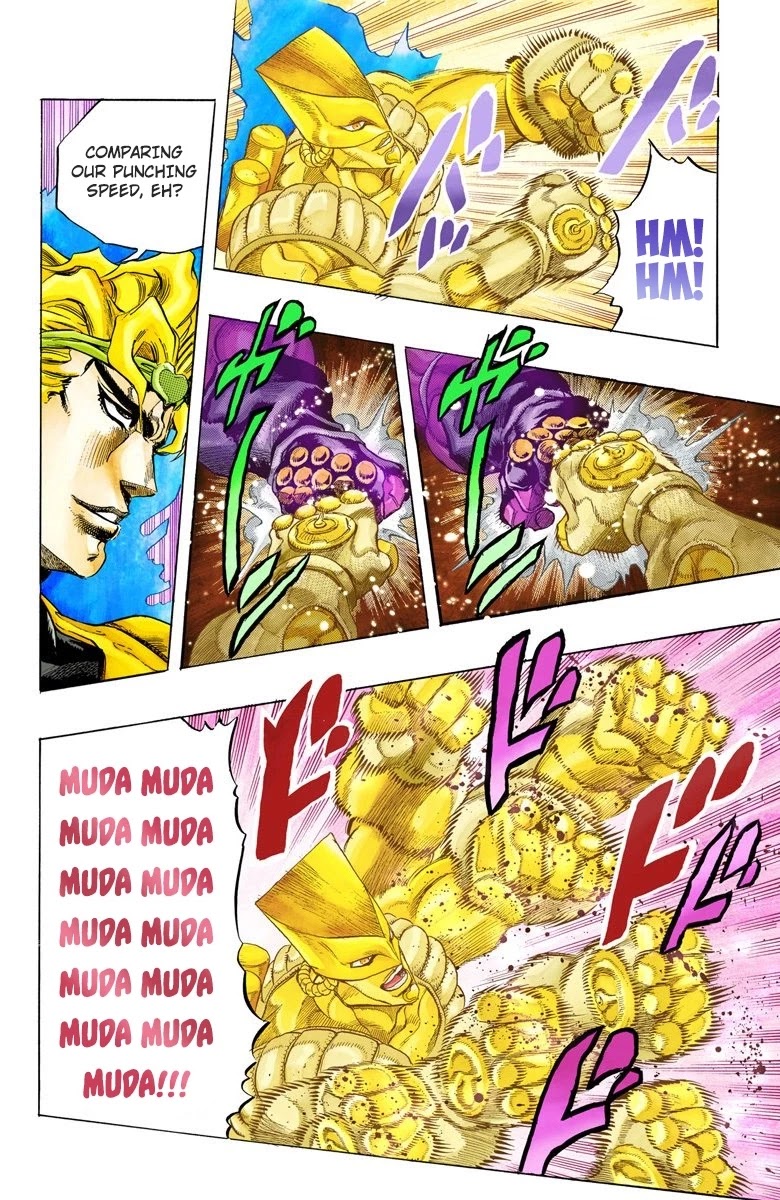 JoJo's Bizarre Adventure Part 3 - Stardust Crusaders (Official Colored) Chapter 143 page 13 - Chapter 143: DIO's World Part 10