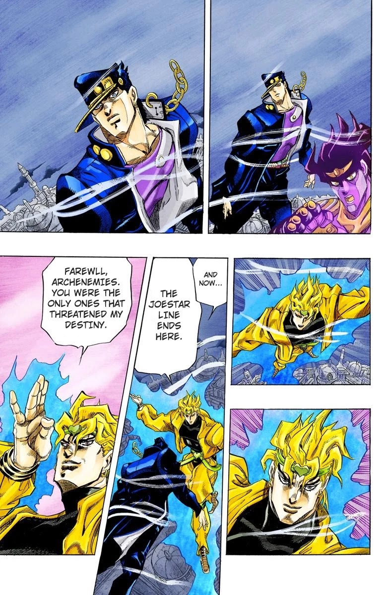 JoJo's Bizarre Adventure Part 3 - Stardust Crusaders (Official Colored) Chapter 143 page 18 - Chapter 143: DIO's World Part 10