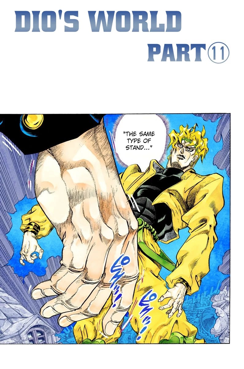 JoJo's Bizarre Adventure Part 3 - Stardust Crusaders (Official Colored) Chapter 144 page 2 - Chapter 144: DIO's World Part 11