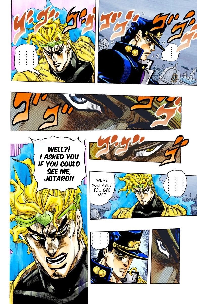 JoJo's Bizarre Adventure Part 3 - Stardust Crusaders (Official Colored) Chapter 144 page 5 - Chapter 144: DIO's World Part 11