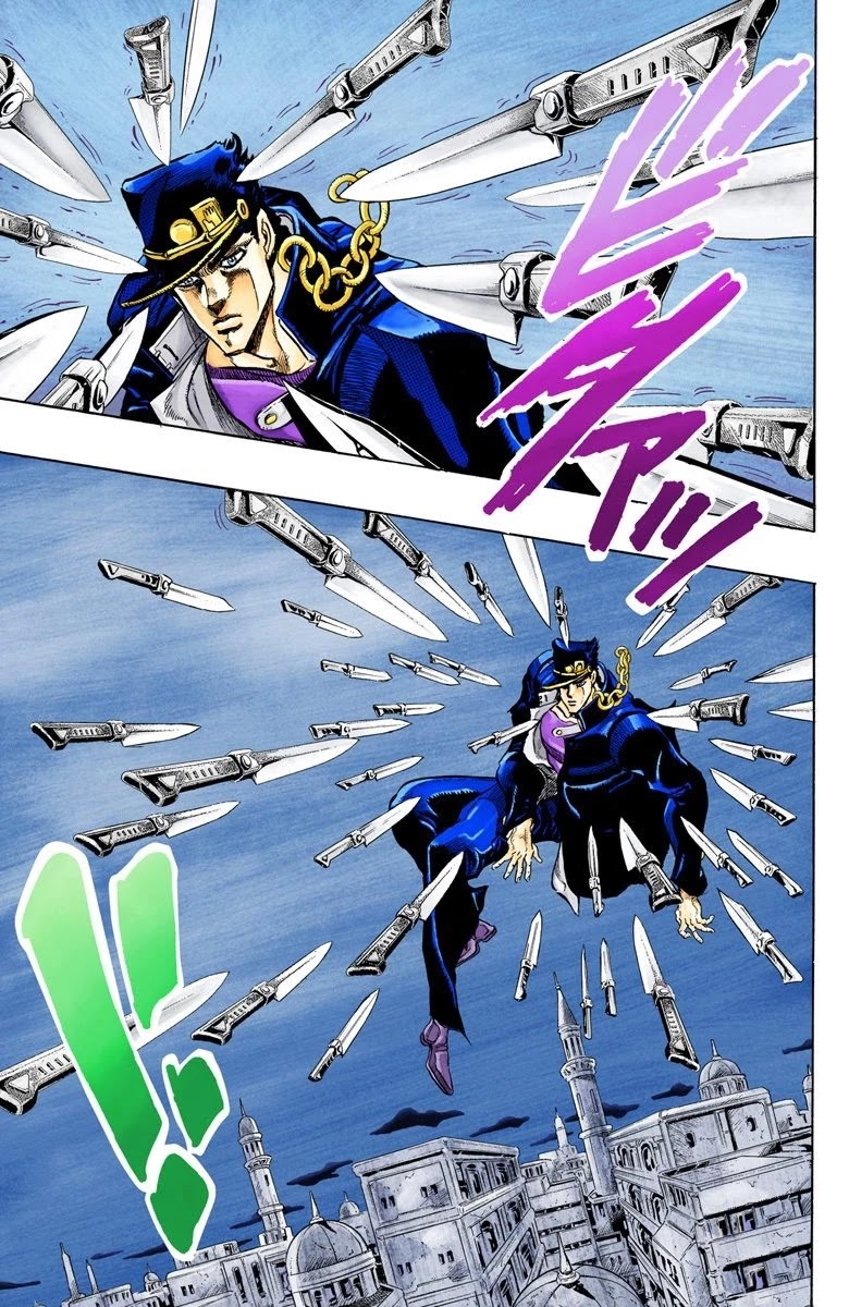 JoJo's Bizarre Adventure Part 3 - Stardust Crusaders (Official Colored) Chapter 145 page 14 - Chapter 145: DIO's World Part 12