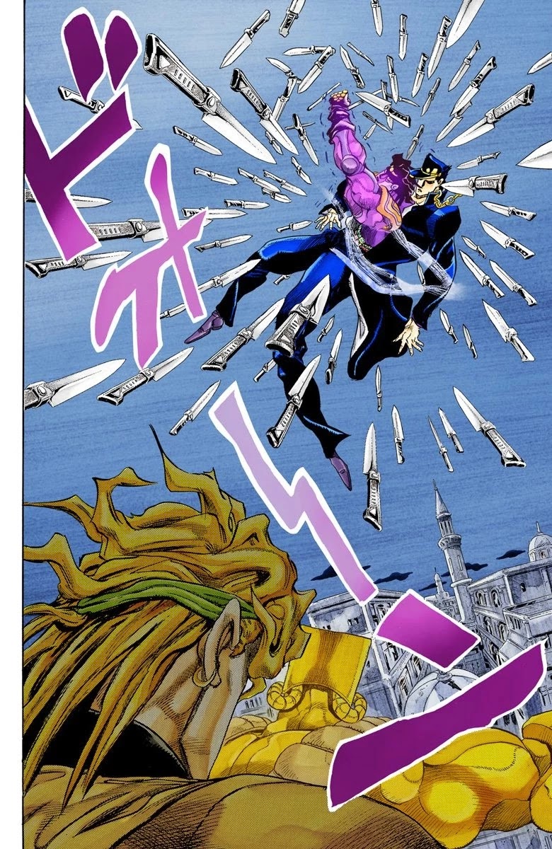 JoJo's Bizarre Adventure Part 3 - Stardust Crusaders (Official Colored) Chapter 145 page 17 - Chapter 145: DIO's World Part 12