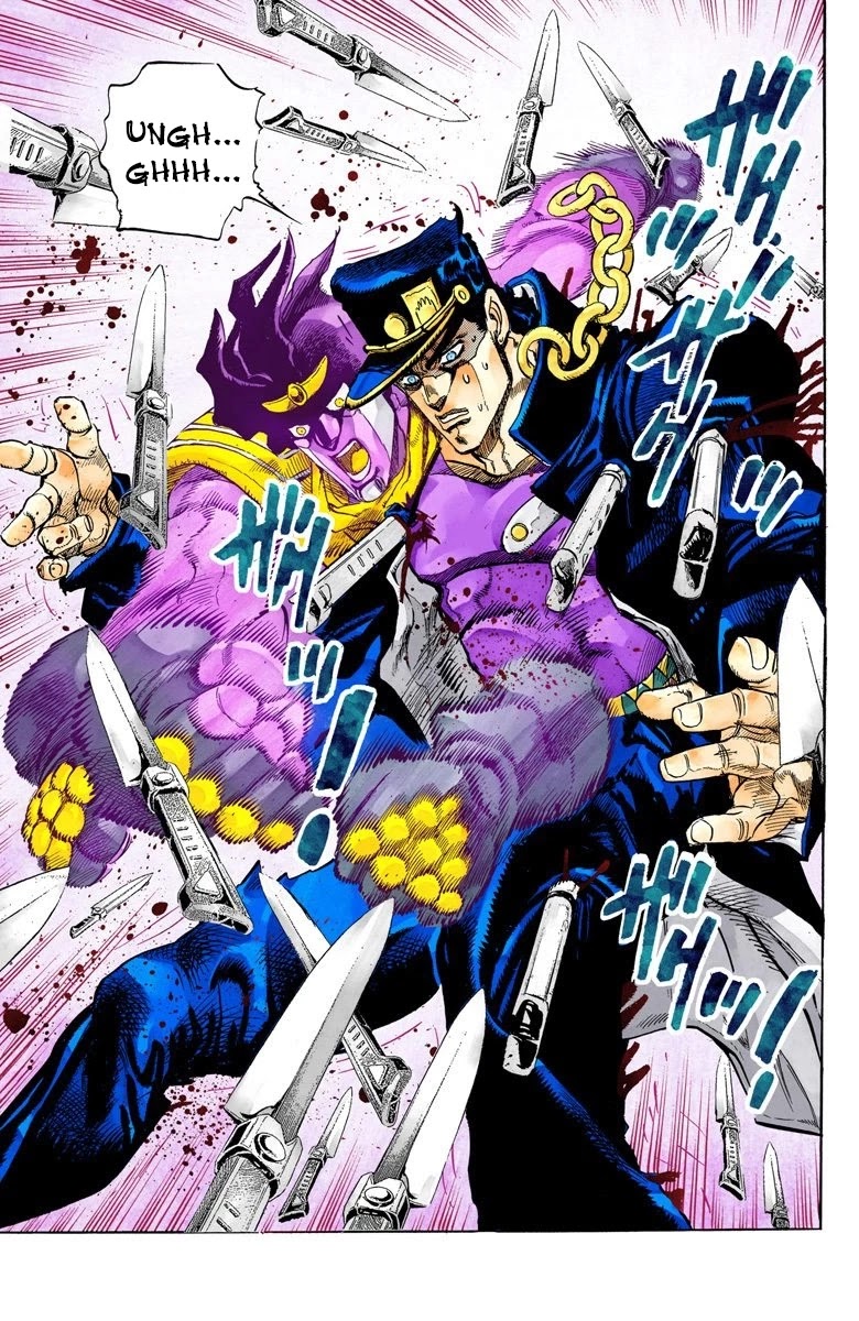 JoJo's Bizarre Adventure Part 3 - Stardust Crusaders (Official Colored) Chapter 145 page 20 - Chapter 145: DIO's World Part 12