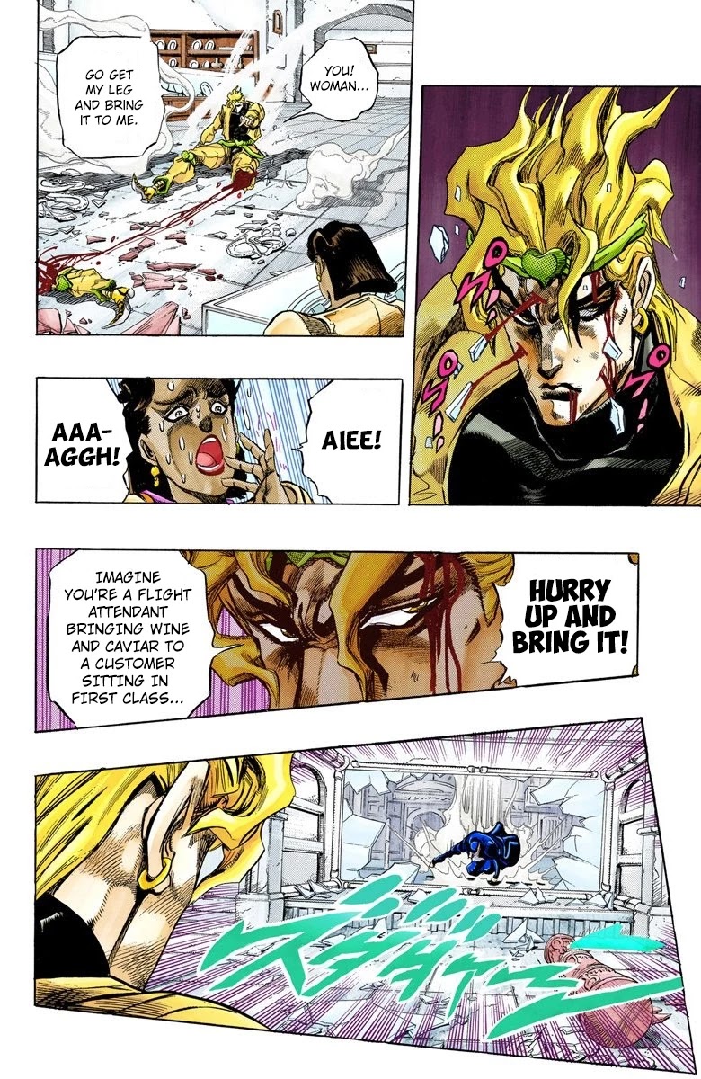 JoJo's Bizarre Adventure Part 3 - Stardust Crusaders (Official Colored) Chapter 145 page 5 - Chapter 145: DIO's World Part 12