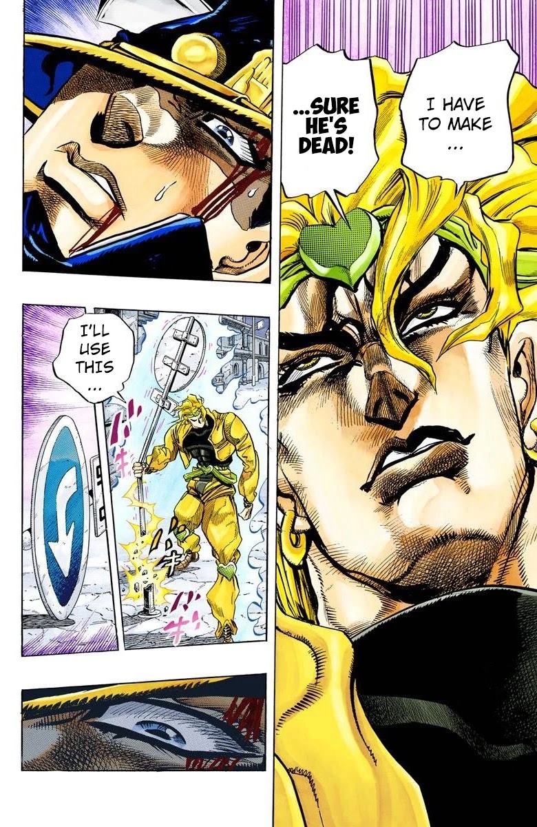 JoJo's Bizarre Adventure Part 3 - Stardust Crusaders (Official Colored) Chapter 146 page 10 - Chapter 146: DIO's World Part 13
