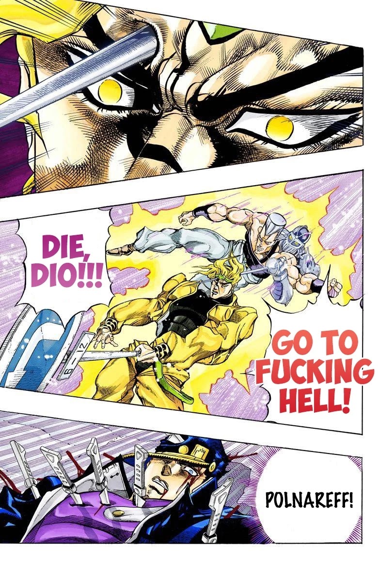 JoJo's Bizarre Adventure Part 3 - Stardust Crusaders (Official Colored) Chapter 146 page 15 - Chapter 146: DIO's World Part 13