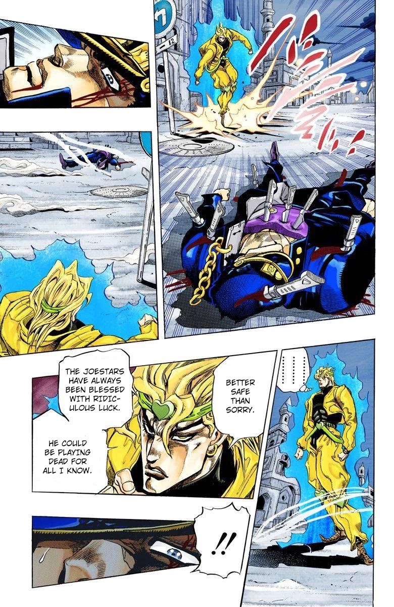 JoJo's Bizarre Adventure Part 3 - Stardust Crusaders (Official Colored) Chapter 146 page 9 - Chapter 146: DIO's World Part 13
