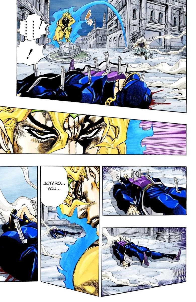 JoJo's Bizarre Adventure Part 3 - Stardust Crusaders (Official Colored) Chapter 147 page 5 - Chapter 147: DIO's World Part 14