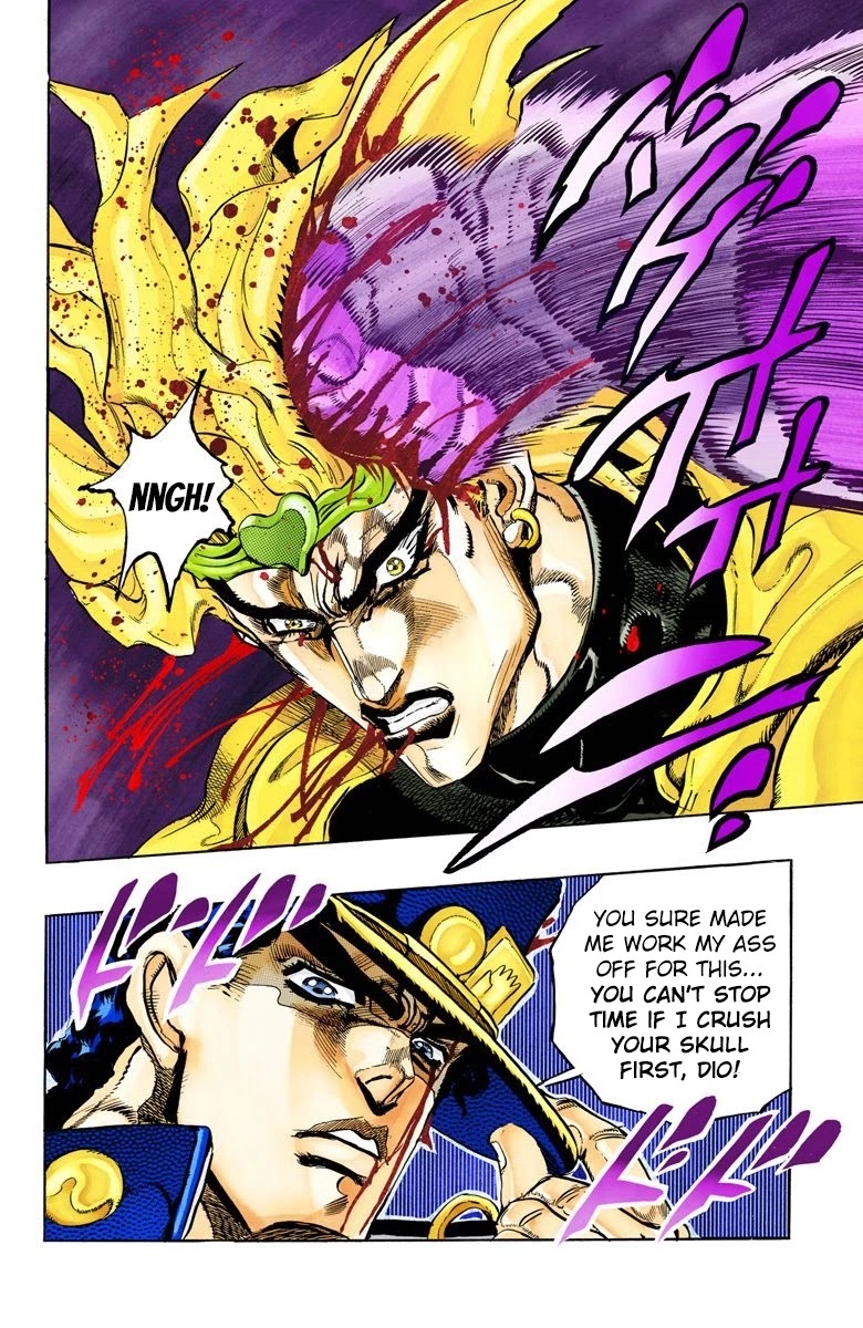 JoJo's Bizarre Adventure Part 3 - Stardust Crusaders (Official Colored) Chapter 148 page 1 - Chapter 148: DIO's World Part 15