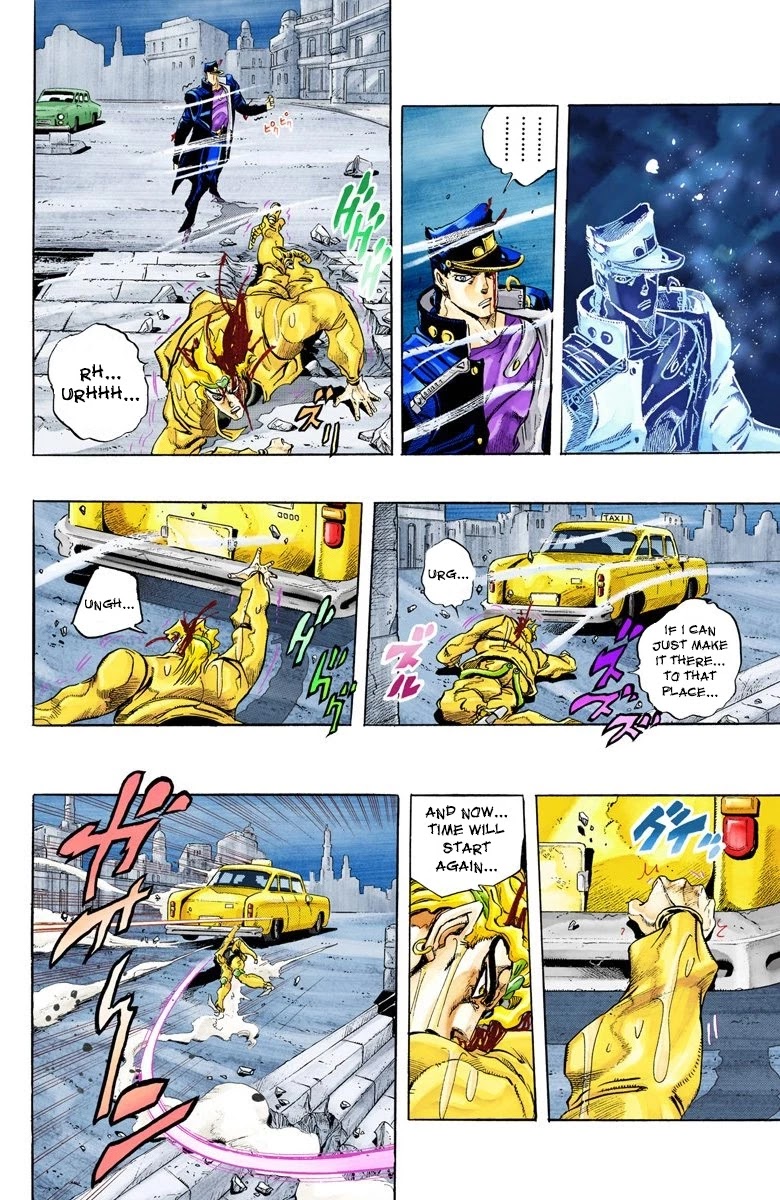 JoJo's Bizarre Adventure Part 3 - Stardust Crusaders (Official Colored) Chapter 148 page 11 - Chapter 148: DIO's World Part 15