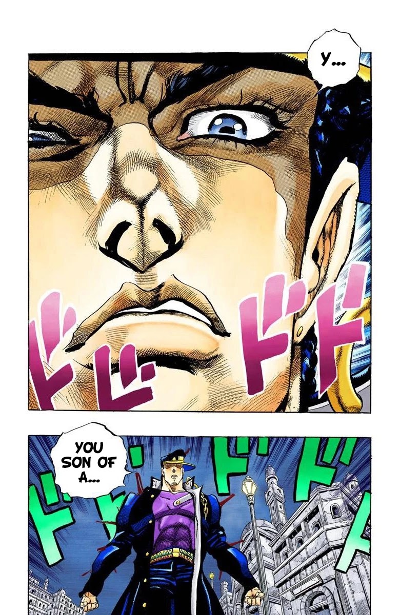 JoJo's Bizarre Adventure Part 3 - Stardust Crusaders (Official Colored) Chapter 149 page 10 - Chapter 149: DIO's World Part 16