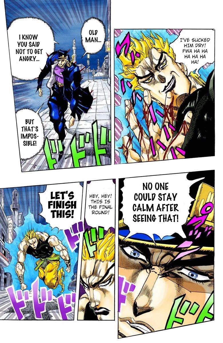 JoJo's Bizarre Adventure Part 3 - Stardust Crusaders (Official Colored) Chapter 149 page 11 - Chapter 149: DIO's World Part 16
