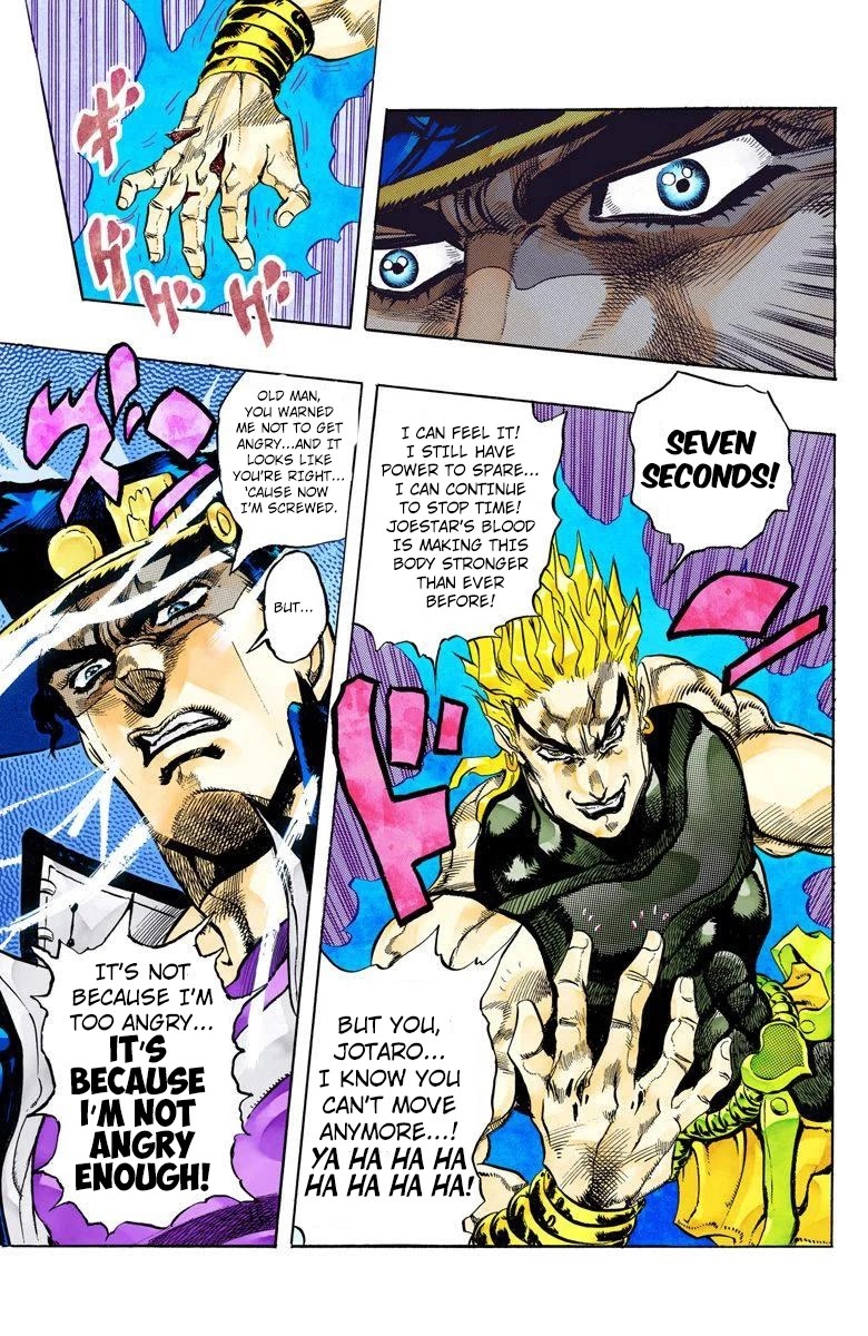 JoJo's Bizarre Adventure Part 3 - Stardust Crusaders (Official Colored) Chapter 149 page 18 - Chapter 149: DIO's World Part 16