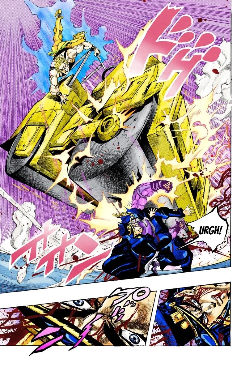 JoJo's Bizarre Adventure Part 3 - Stardust Crusaders (Official Colored) Chapter 150 page 12 - Chapter 150: DIO's World Part 17