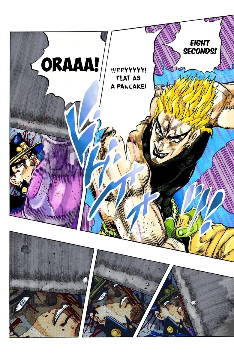 JoJo's Bizarre Adventure Part 3 - Stardust Crusaders (Official Colored) Chapter 150 page 15 - Chapter 150: DIO's World Part 17