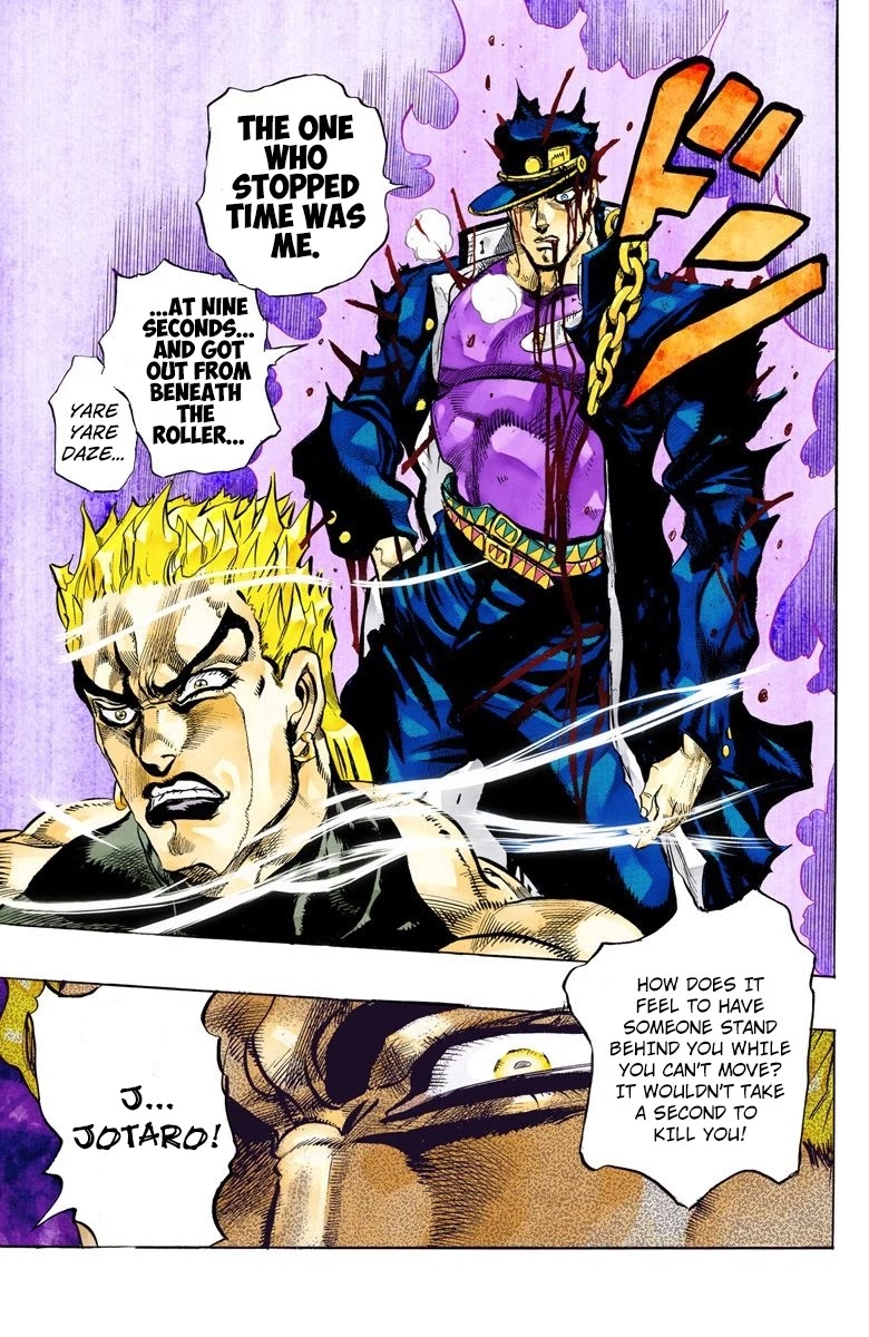 JoJo's Bizarre Adventure Part 3 - Stardust Crusaders (Official Colored) Chapter 150 page 20 - Chapter 150: DIO's World Part 17