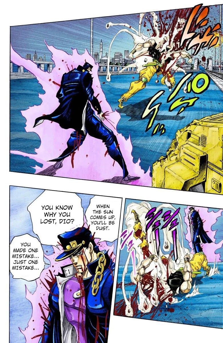 JoJo's Bizarre Adventure Part 3 - Stardust Crusaders (Official Colored) Chapter 151 page 16 - Chapter 151: DIO's World Part 18