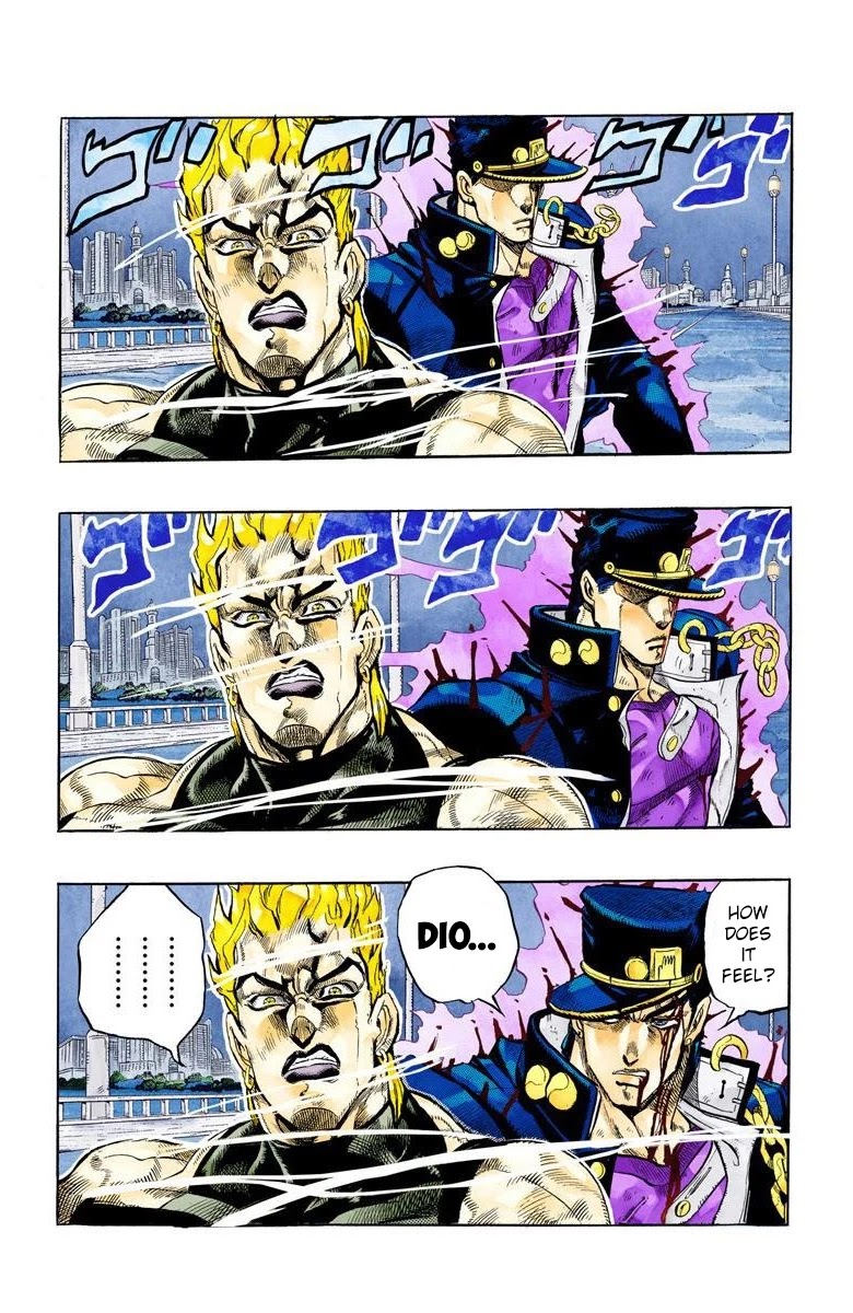JoJo's Bizarre Adventure Part 3 - Stardust Crusaders (Official Colored) Chapter 151 page 2 - Chapter 151: DIO's World Part 18