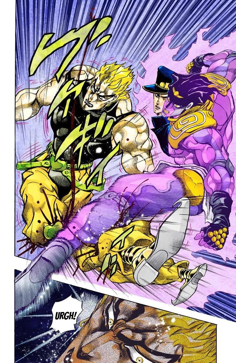 JoJo's Bizarre Adventure Part 3 - Stardust Crusaders (Official Colored) Chapter 151 page 4 - Chapter 151: DIO's World Part 18