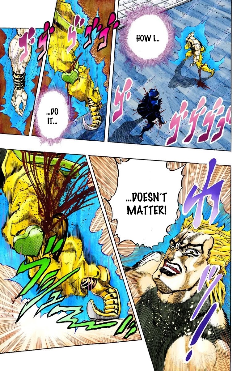 JoJo's Bizarre Adventure Part 3 - Stardust Crusaders (Official Colored) Chapter 151 page 9 - Chapter 151: DIO's World Part 18