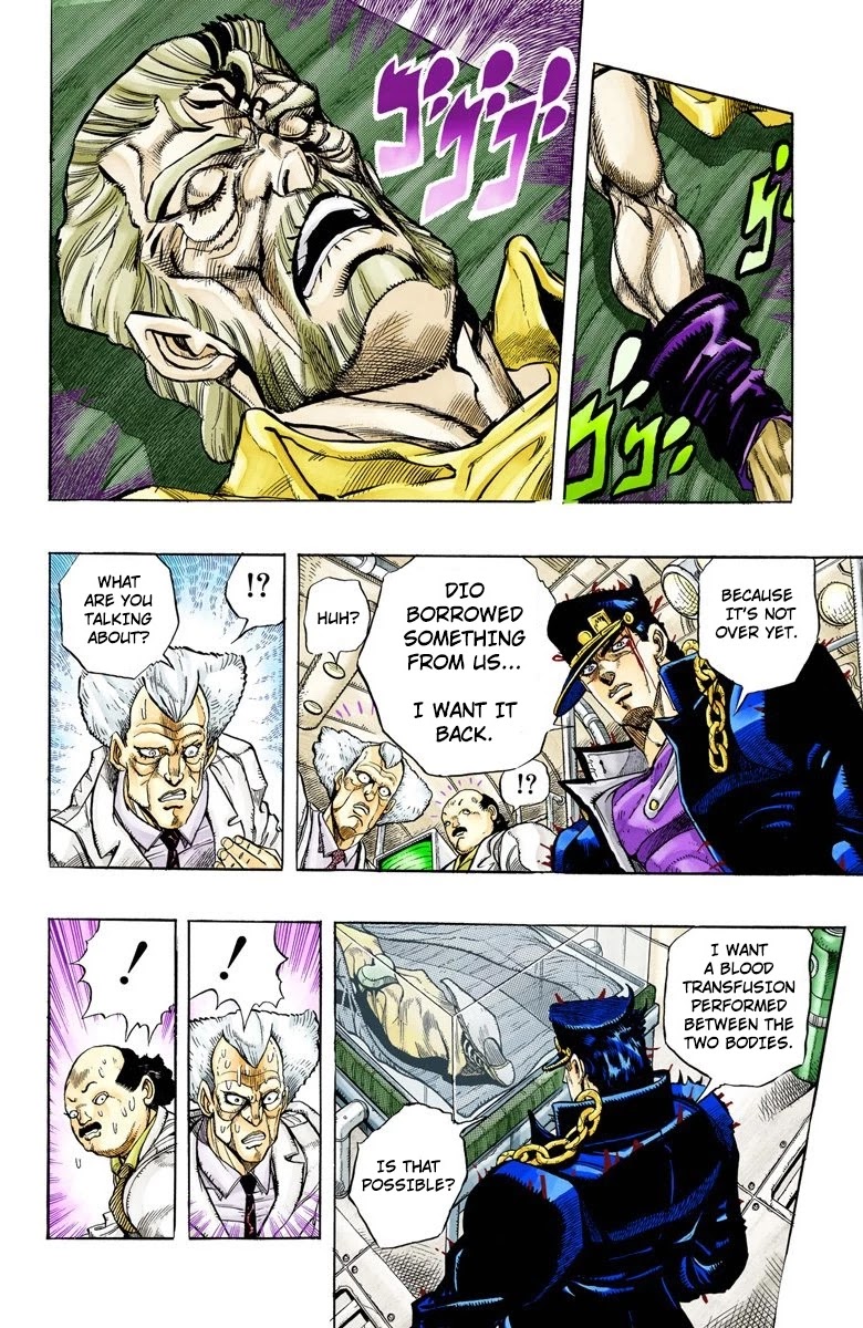 JoJo's Bizarre Adventure Part 3 - Stardust Crusaders (Official Colored) Chapter 152 page 6 - Chapter 152: A Long Journey Ends; Farewell, My Friends [END]
