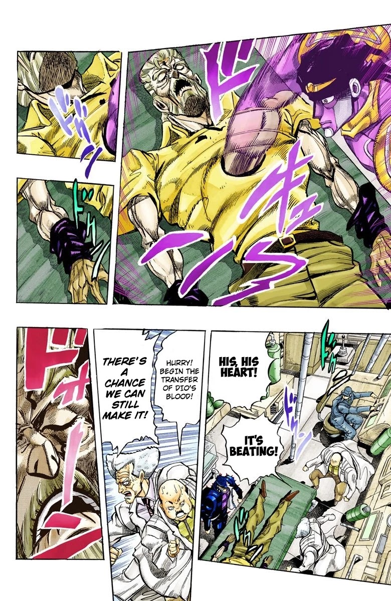 JoJo's Bizarre Adventure Part 3 - Stardust Crusaders (Official Colored) Chapter 152 page 8 - Chapter 152: A Long Journey Ends; Farewell, My Friends [END]
