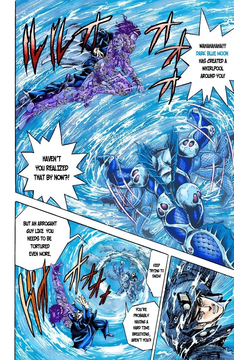 JoJo's Bizarre Adventure Part 3 - Stardust Crusaders (Official Colored) Chapter 16 page 12 - Chapter 16: Dark Blue Moon Part 3