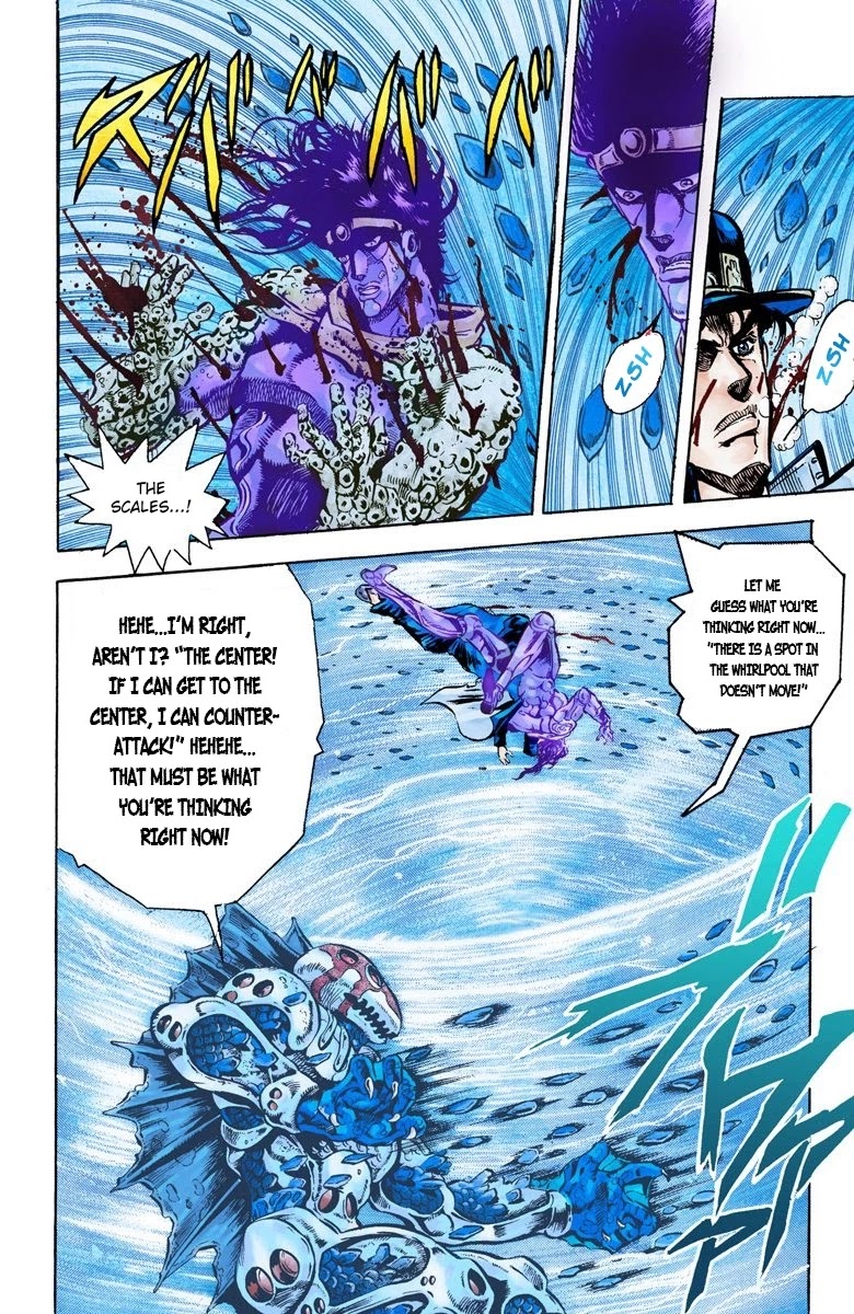 JoJo's Bizarre Adventure Part 3 - Stardust Crusaders (Official Colored) Chapter 16 page 14 - Chapter 16: Dark Blue Moon Part 3
