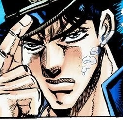JoJo's Bizarre Adventure Part 3 - Stardust Crusaders (Official Colored) Chapter 16: Dark Blue Moon Part 3 cover