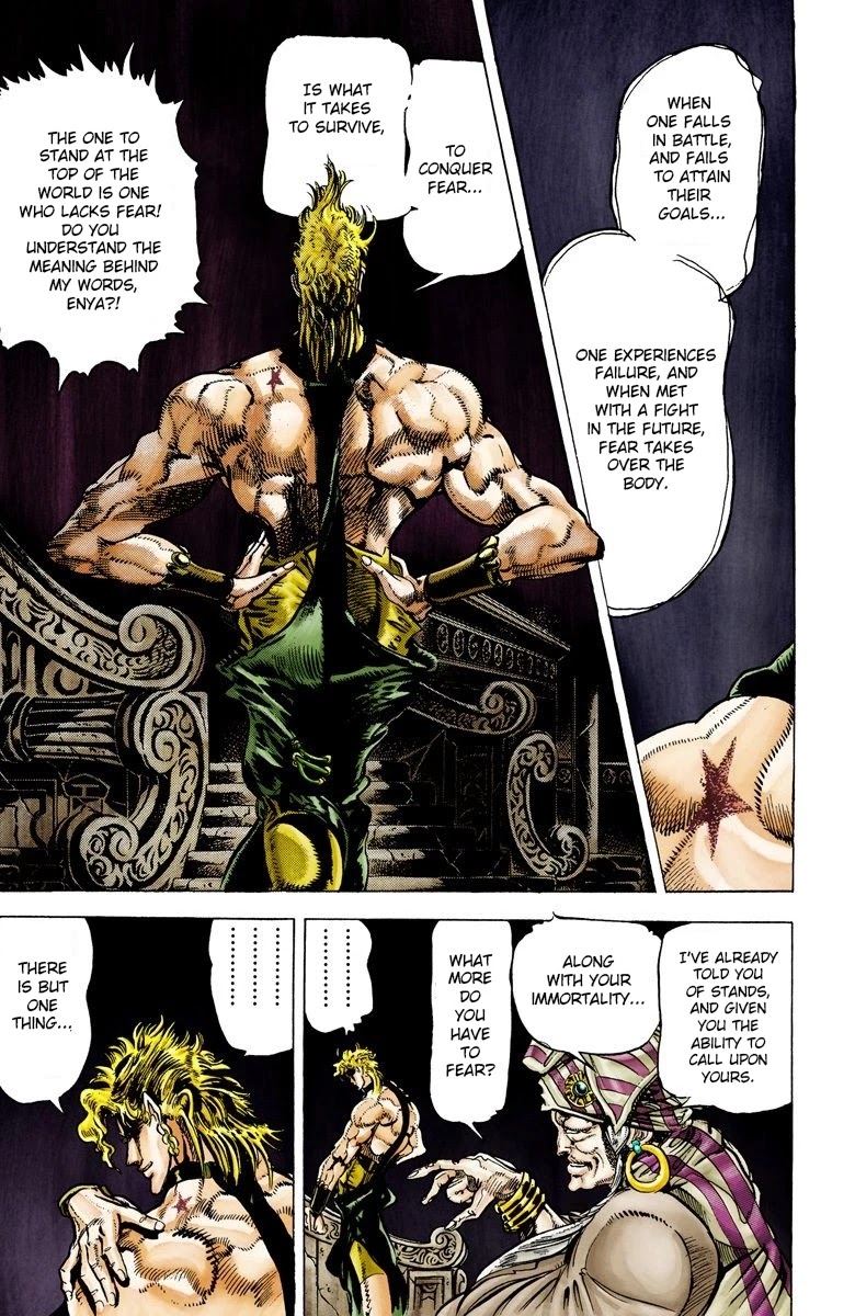 JoJo's Bizarre Adventure Part 3 - Stardust Crusaders (Official Colored) Chapter 17 page 3 - Chapter 17: Strength Part 1