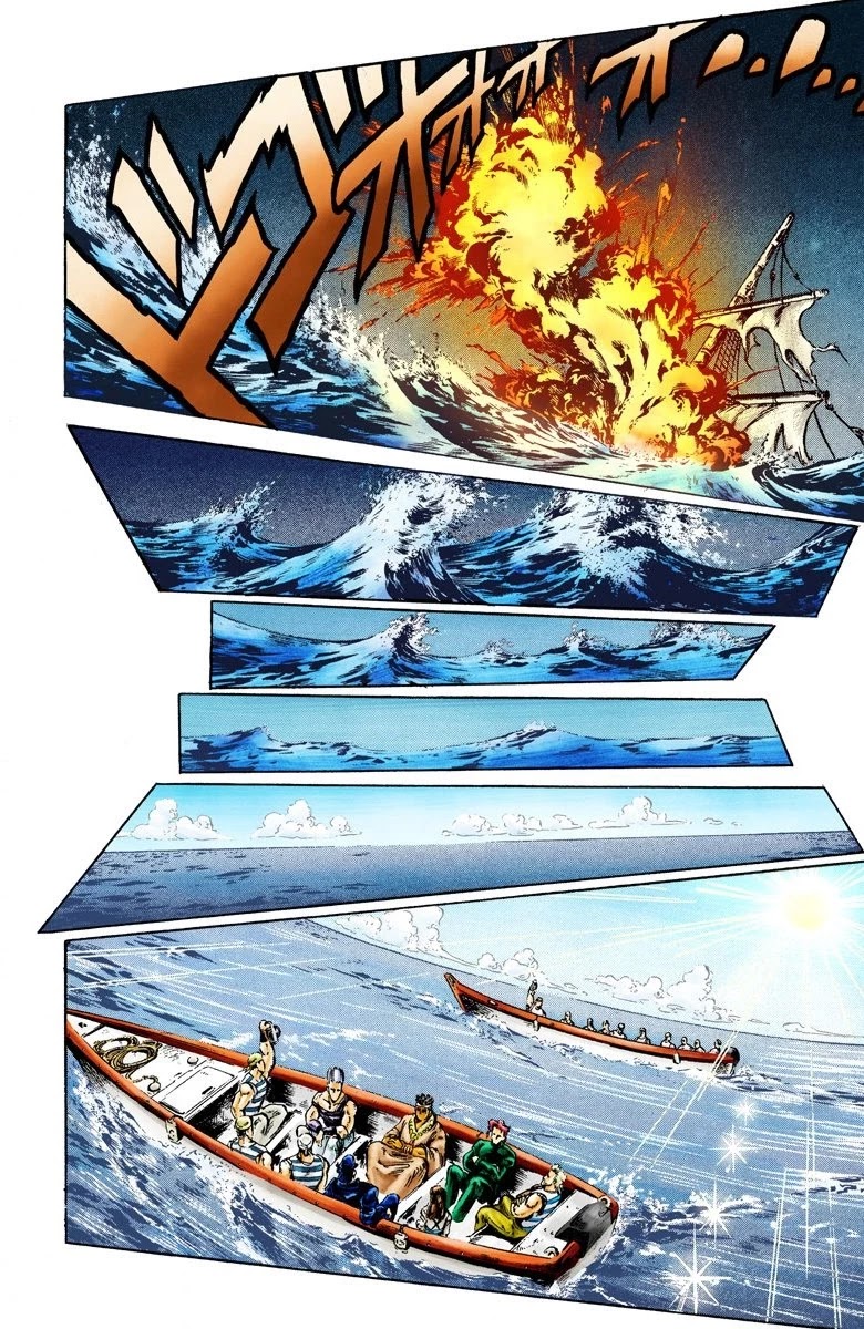 JoJo's Bizarre Adventure Part 3 - Stardust Crusaders (Official Colored) Chapter 17 page 8 - Chapter 17: Strength Part 1