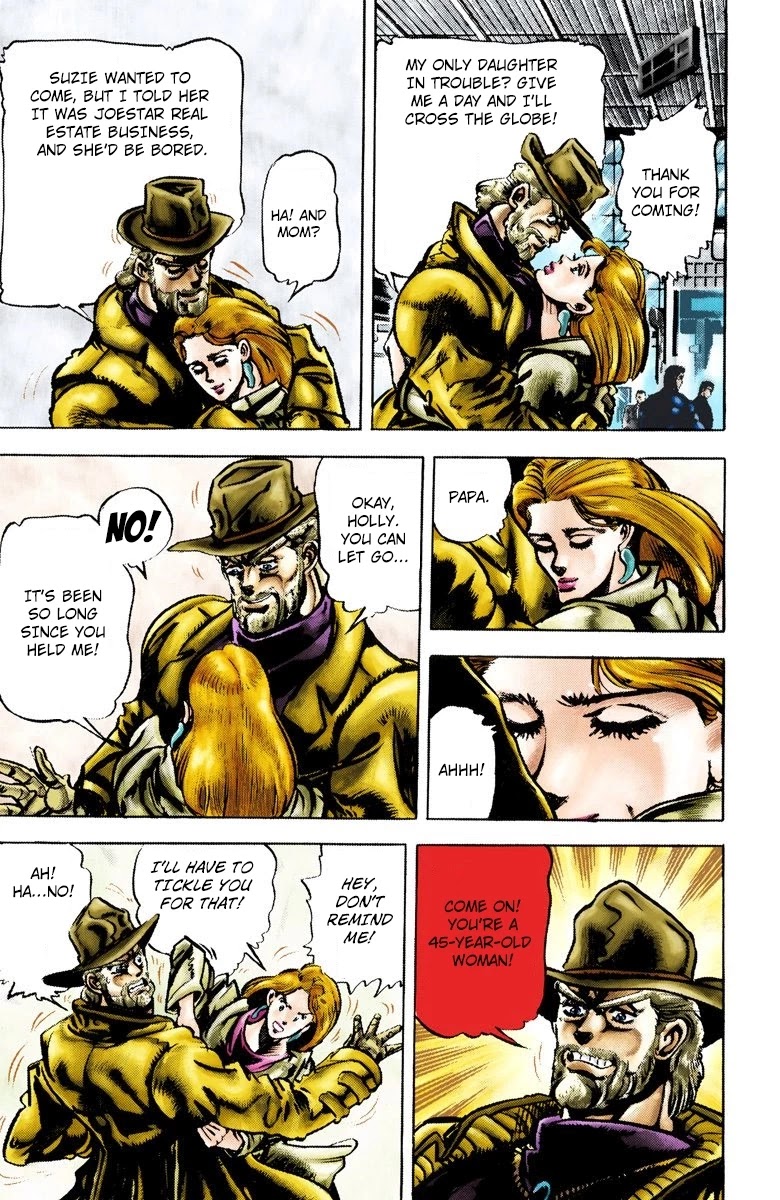 JoJo's Bizarre Adventure Part 3 - Stardust Crusaders (Official Colored) Chapter 2 page 6 - Chapter 2: Jotaro Kujo Part 2