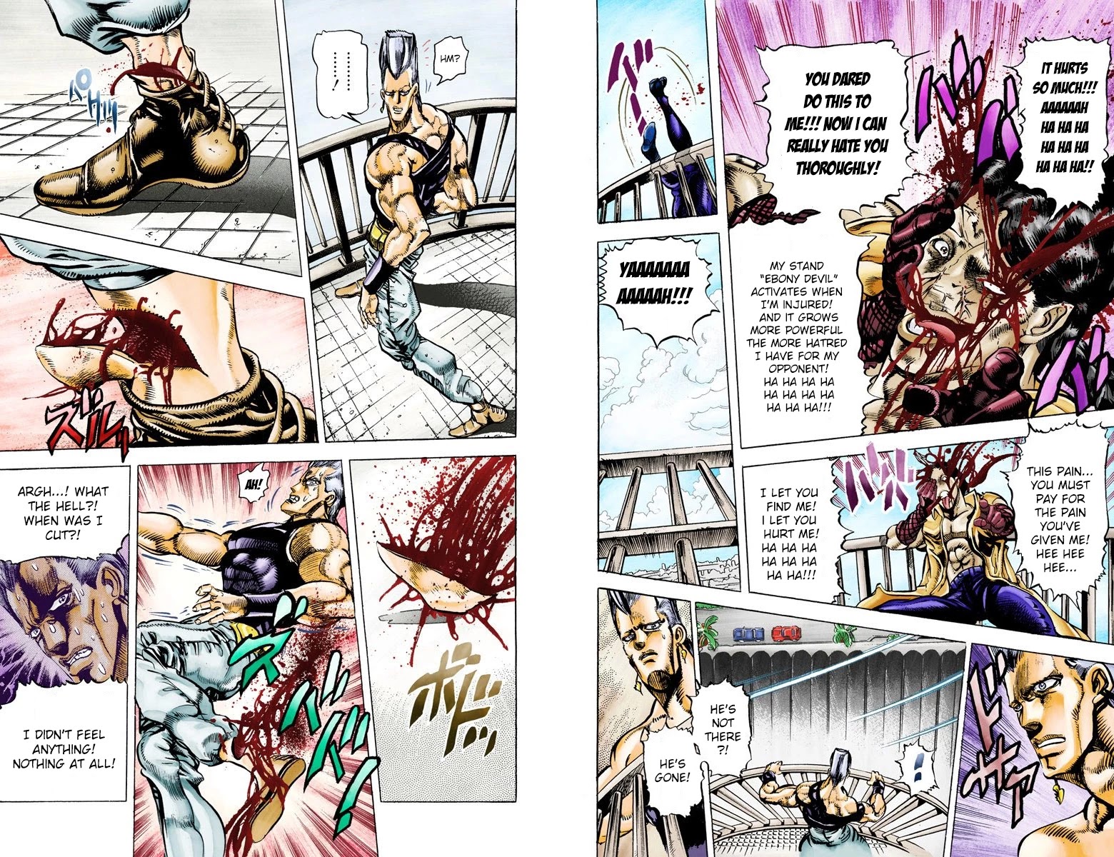 JoJo's Bizarre Adventure Part 3 - Stardust Crusaders (Official Colored) Chapter 20 page 11 - Chapter 20: Devil Part 1