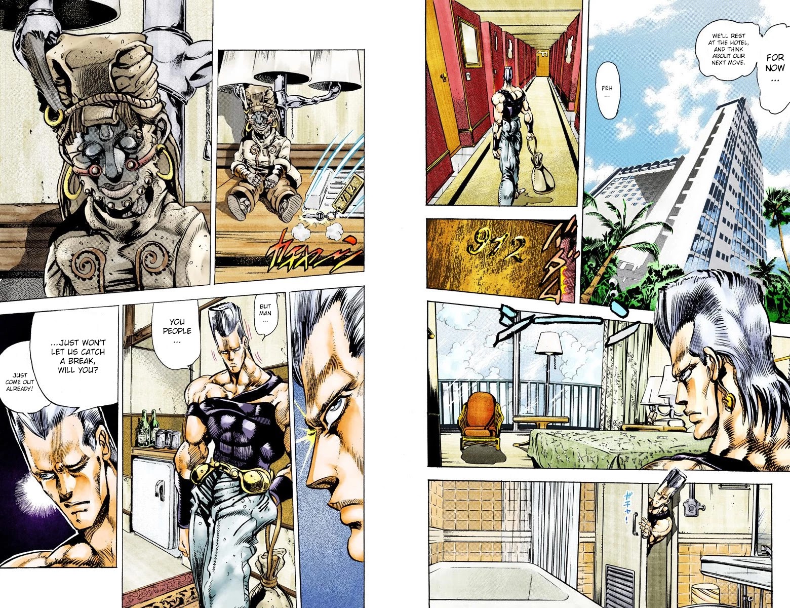 JoJo's Bizarre Adventure Part 3 - Stardust Crusaders (Official Colored) Chapter 20 page 7 - Chapter 20: Devil Part 1