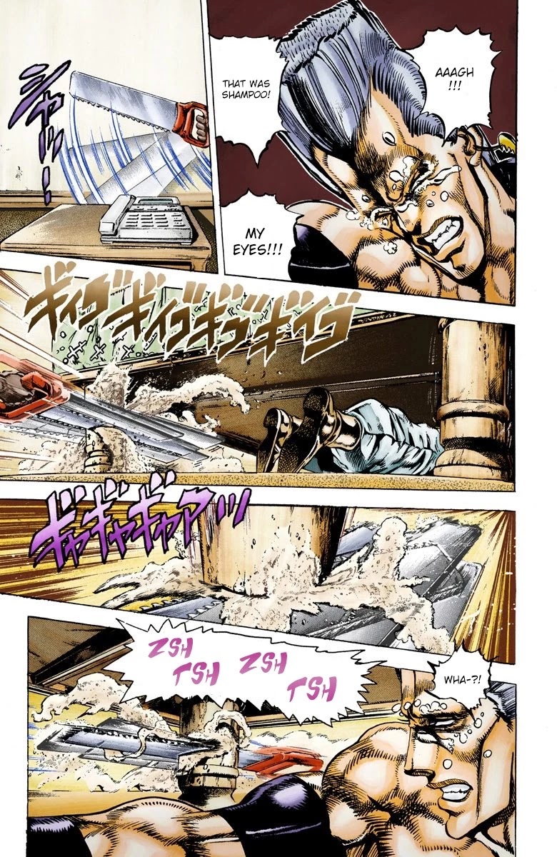 JoJo's Bizarre Adventure Part 3 - Stardust Crusaders (Official Colored) Chapter 21 page 10 - Chapter 21: Devil Part 2