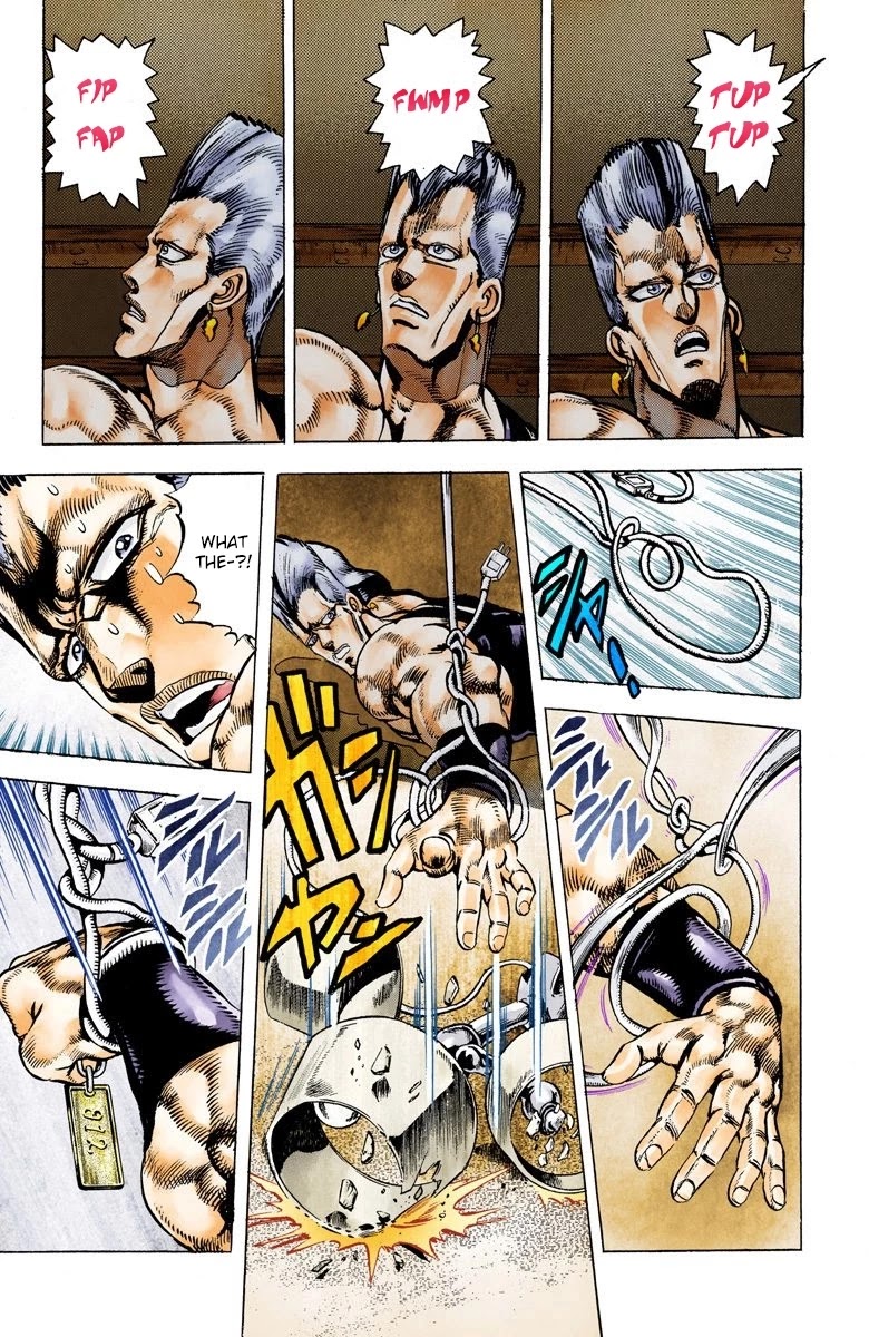 JoJo's Bizarre Adventure Part 3 - Stardust Crusaders (Official Colored) Chapter 21 page 8 - Chapter 21: Devil Part 2