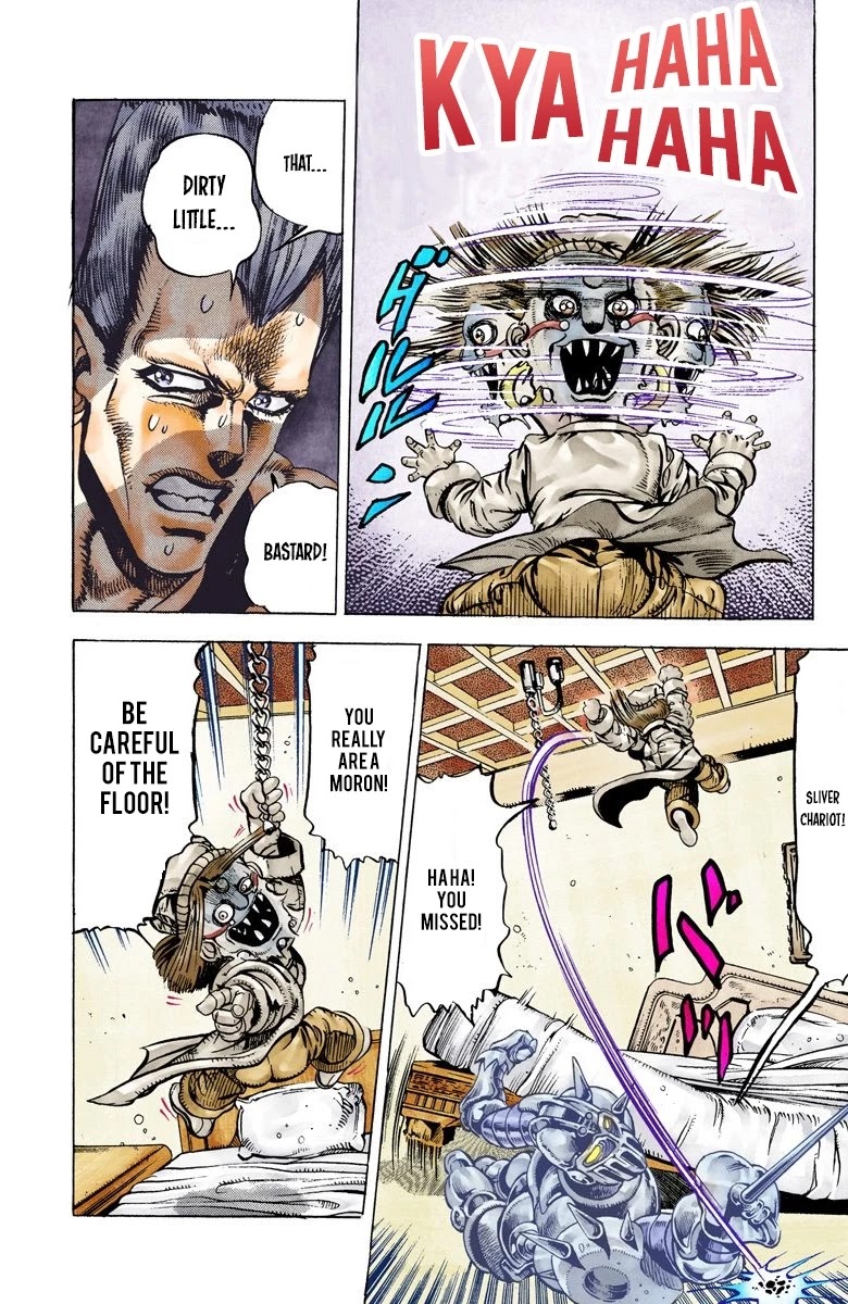 JoJo's Bizarre Adventure Part 3 - Stardust Crusaders (Official Colored) Chapter 22 page 11 - Chapter 22: Devil Part 3