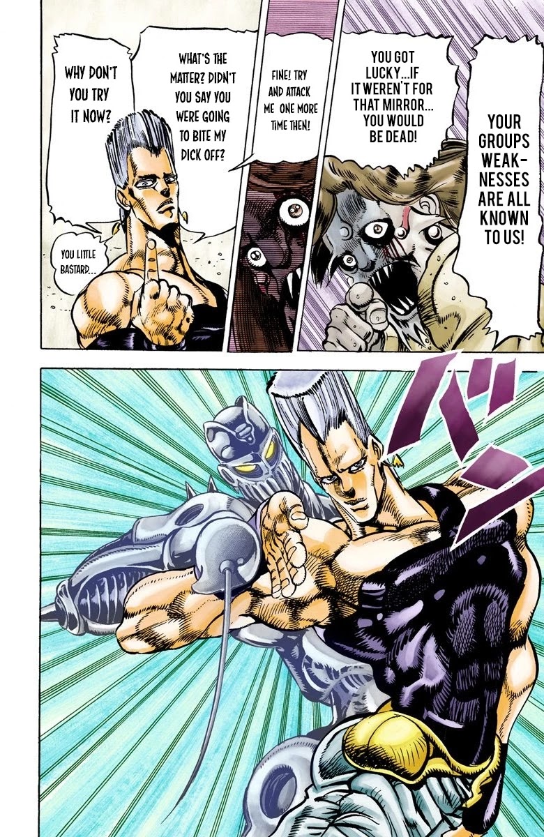 JoJo's Bizarre Adventure Part 3 - Stardust Crusaders (Official Colored) Chapter 22 page 17 - Chapter 22: Devil Part 3