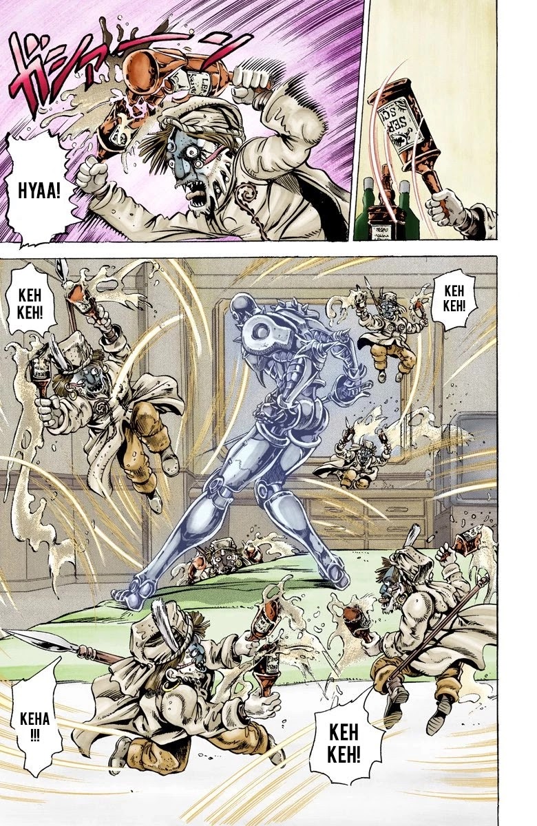 JoJo's Bizarre Adventure Part 3 - Stardust Crusaders (Official Colored) Chapter 22 page 4 - Chapter 22: Devil Part 3