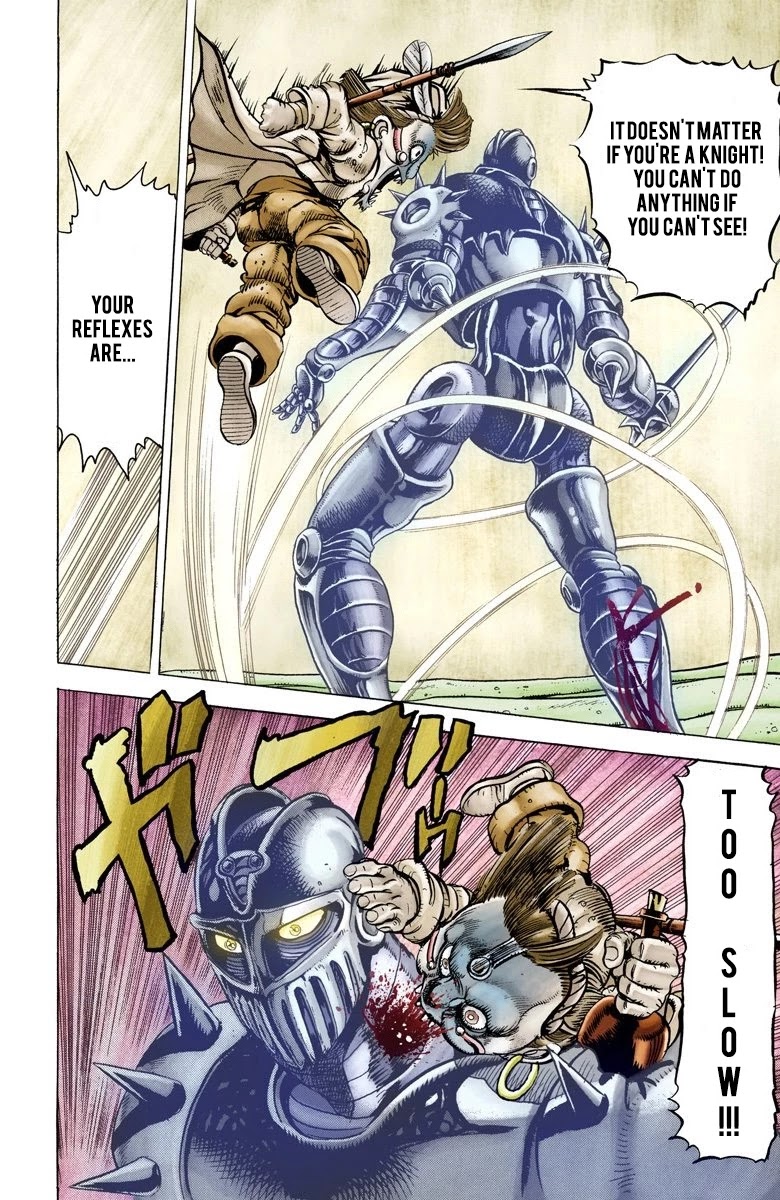 JoJo's Bizarre Adventure Part 3 - Stardust Crusaders (Official Colored) Chapter 22 page 5 - Chapter 22: Devil Part 3
