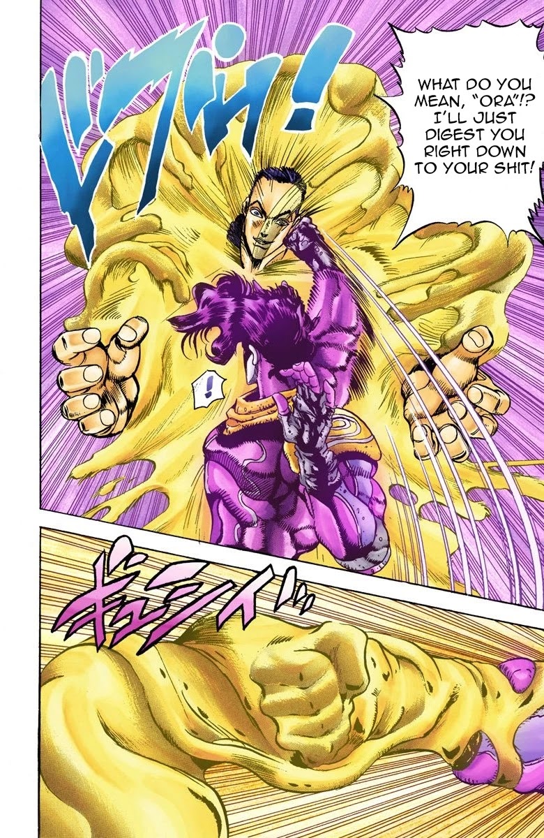 JoJo's Bizarre Adventure Part 3 - Stardust Crusaders (Official Colored) Chapter 24 page 17 - Chapter 24: Yellow Temperance Part 2