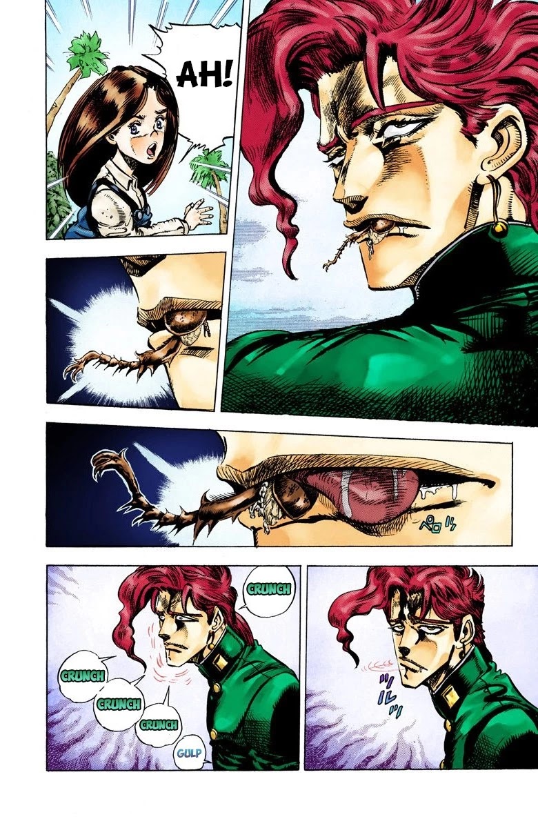JoJo's Bizarre Adventure Part 3 - Stardust Crusaders (Official Colored) Chapter 24 page 5 - Chapter 24: Yellow Temperance Part 2