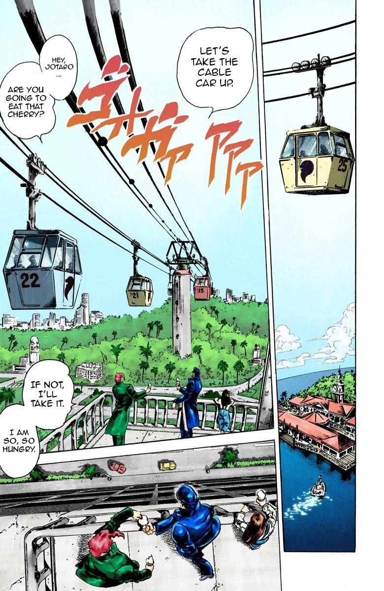 JoJo's Bizarre Adventure Part 3 - Stardust Crusaders (Official Colored) Chapter 24 page 8 - Chapter 24: Yellow Temperance Part 2