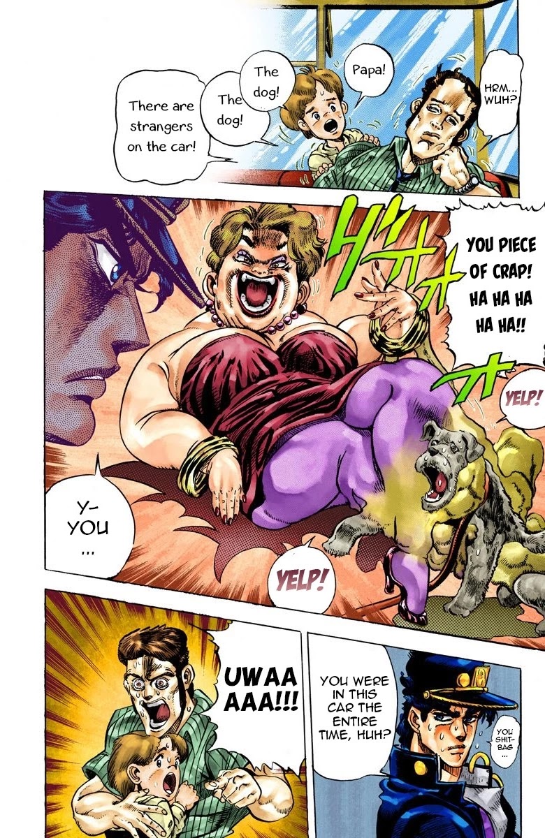 JoJo's Bizarre Adventure Part 3 - Stardust Crusaders (Official Colored) Chapter 25 page 10 - Chapter 25: Yellow Temperance Part 3